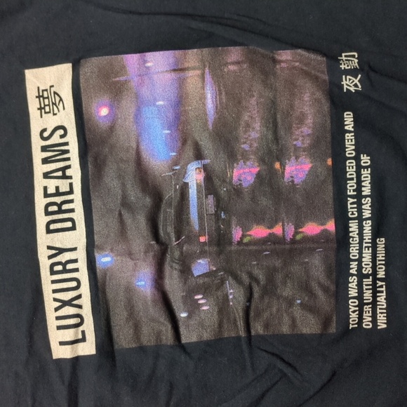 💟3 for $10💟Tokyo Luxury Dreams Cropped Tee - Picture 3 of 6